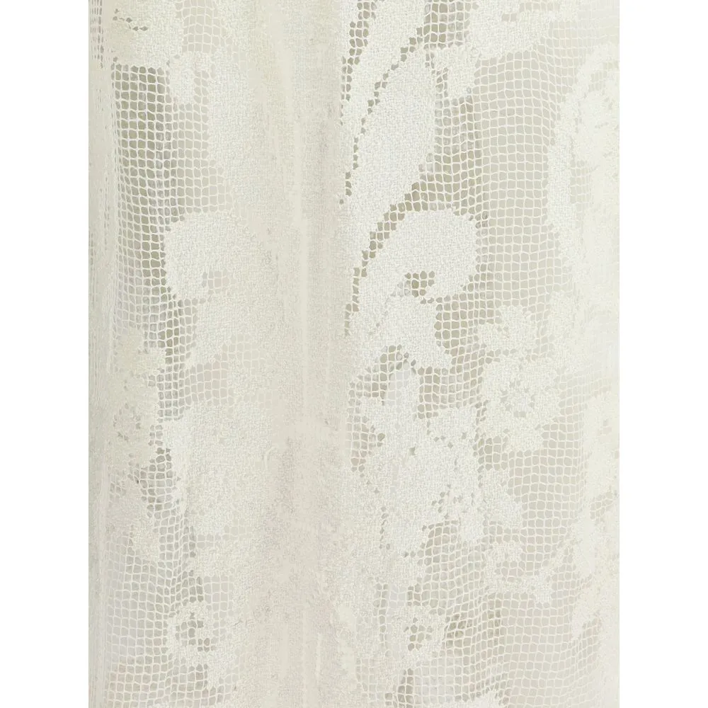 Crocheted design Long Jacket