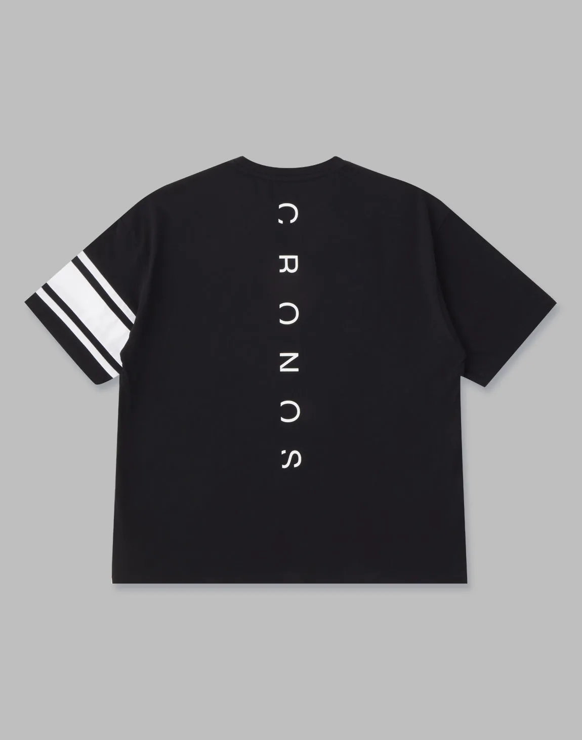 CRONOS BRASSARD OVERSIZE T-SHIRTS【BLACK】