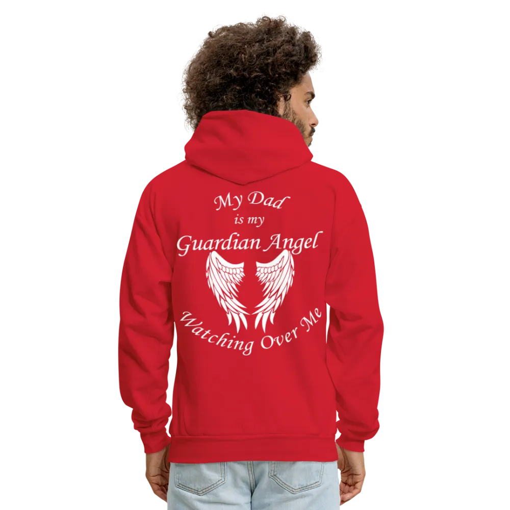 Dad Guardian Angel Adult Hoodie (CK3549)