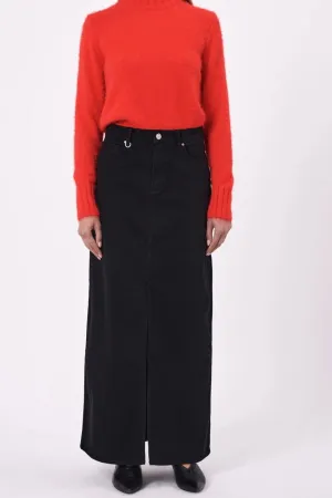 Darcy Maxi Skirt Luxe Black