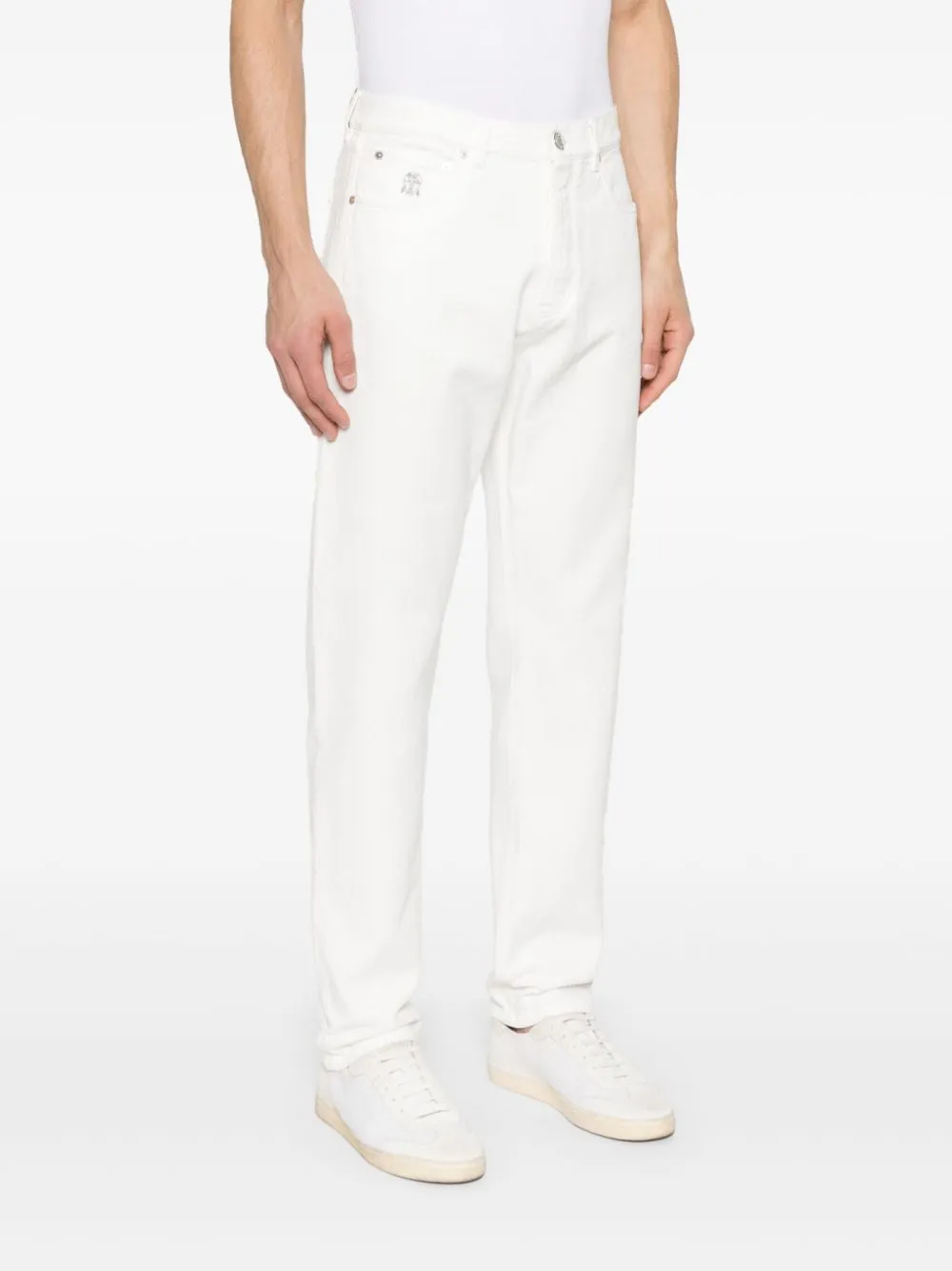 Denim cotton jeans