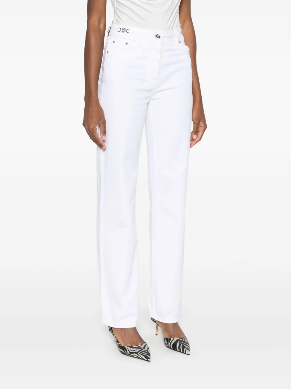 Denim cotton jeans