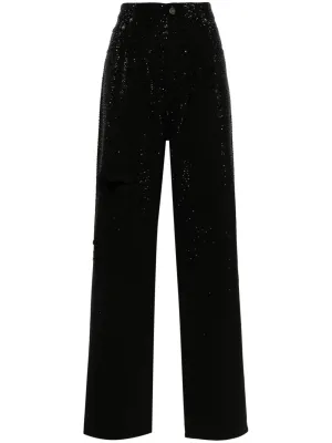 Denim cotton jeans