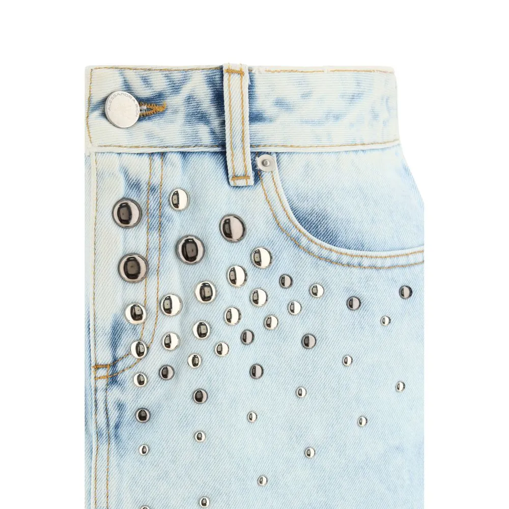 Denim Mini Skirt