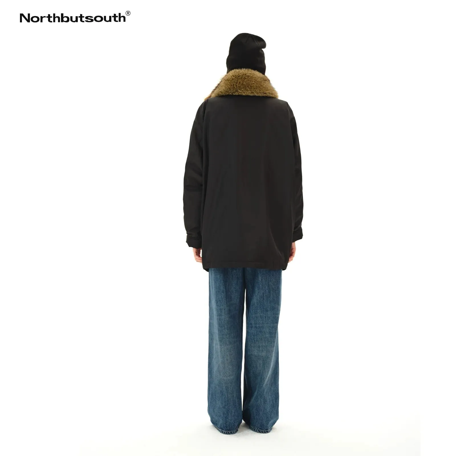 Detachable Fur Collar Down Parka