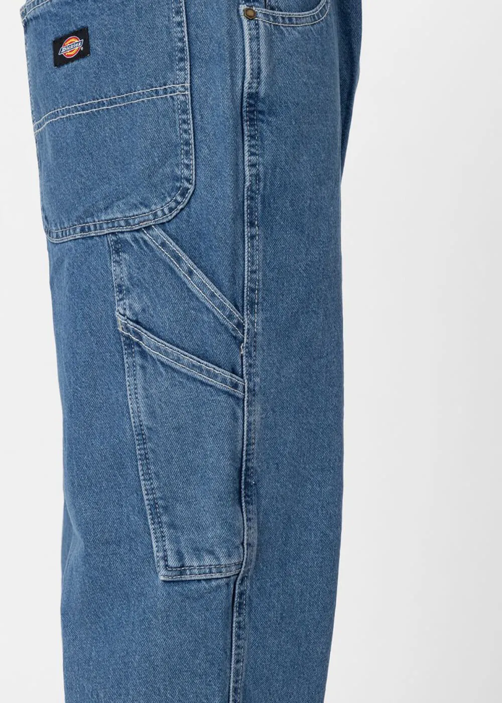 Dickies Mens Garyville Denim Jeans Classic Blue