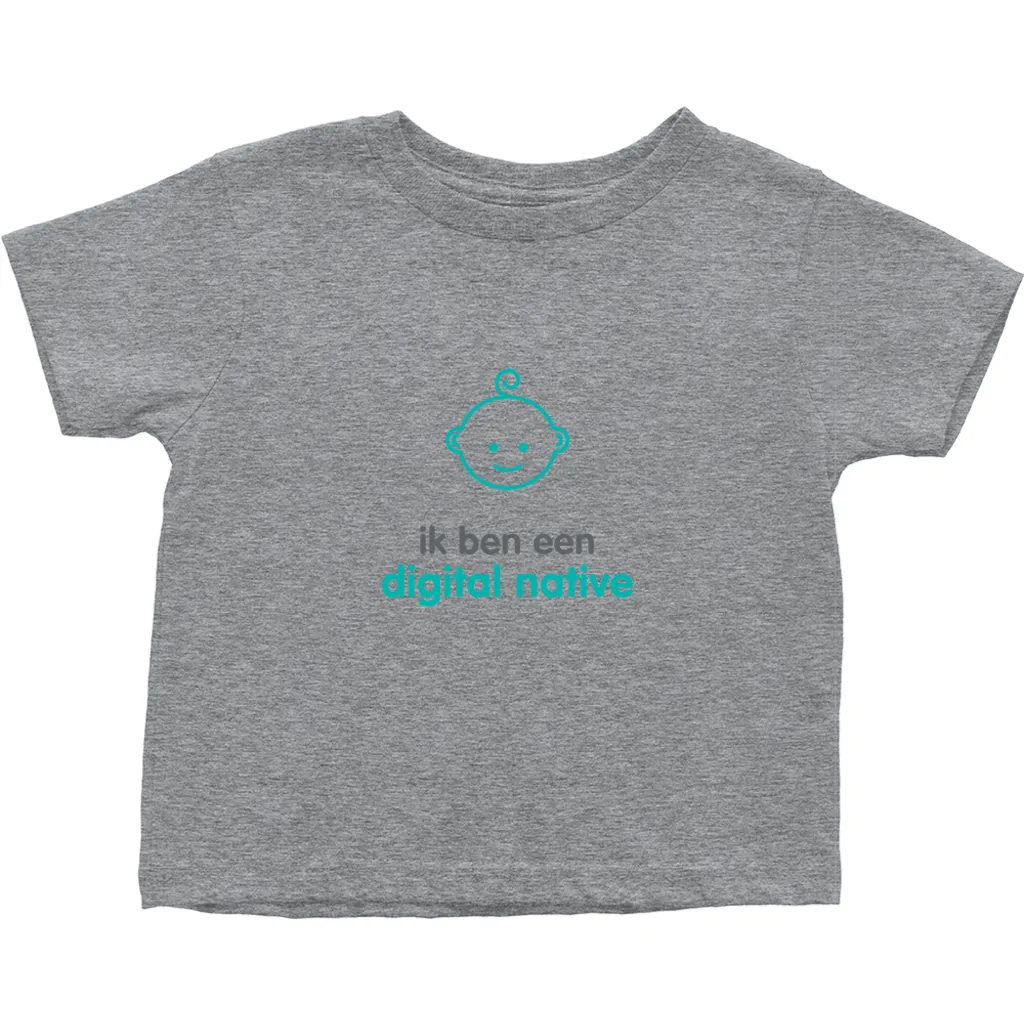 Digital native Toddler T-Shirts (Dutch)