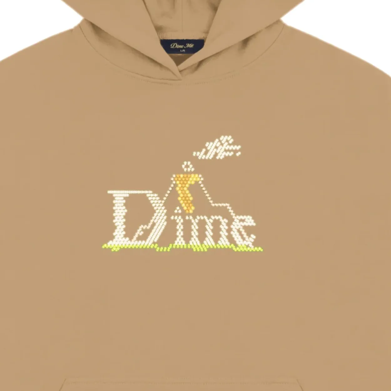 Dime MTL Lightbright Hoodie | Sepia
