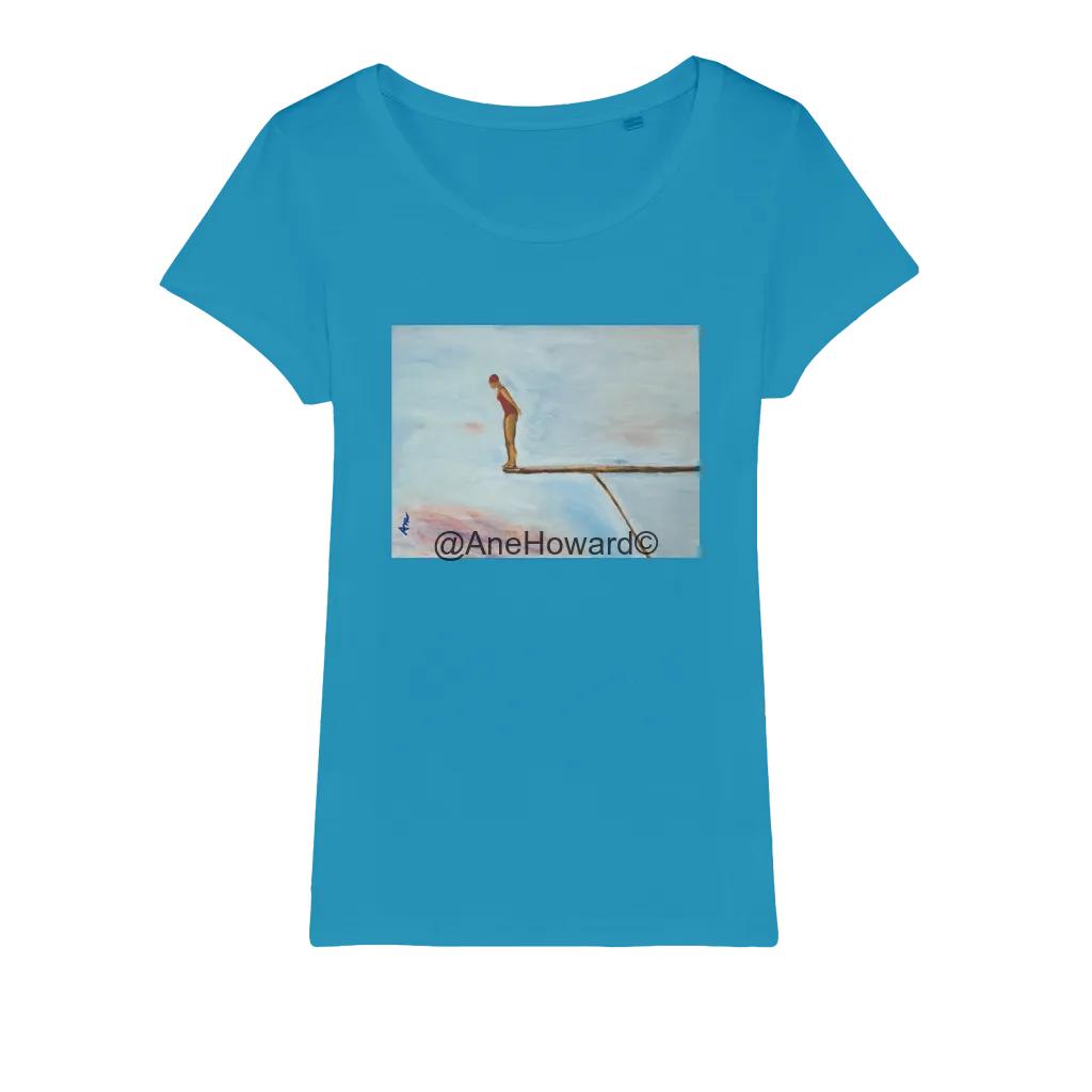 Diver 4 Organic Cotton Jersey Womens T-Shirt