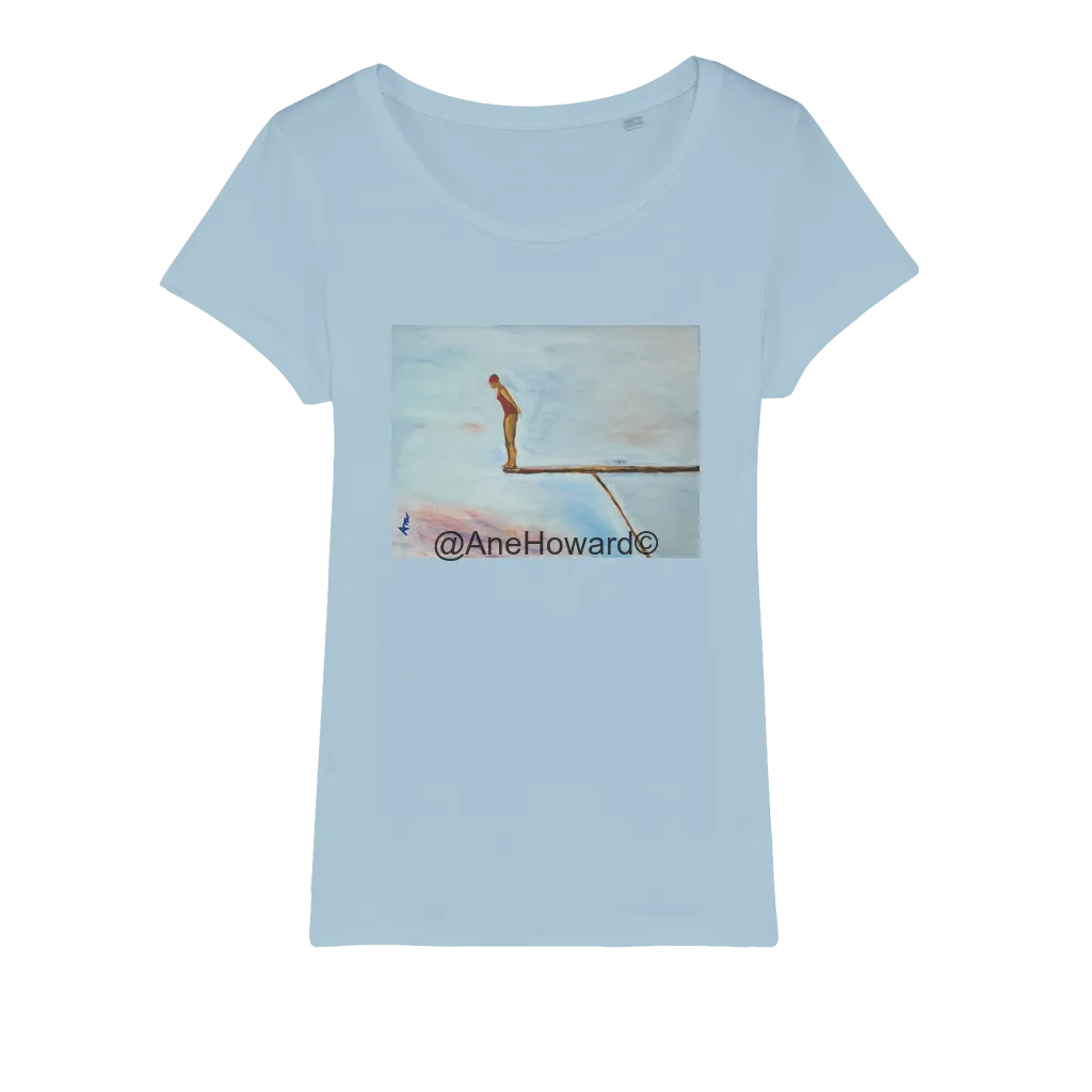 Diver 4 Organic Cotton Jersey Womens T-Shirt