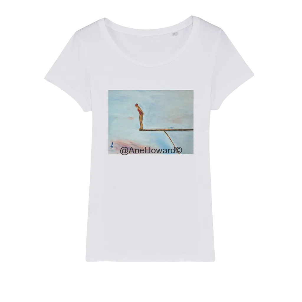 Diver 4 Organic Cotton Jersey Womens T-Shirt
