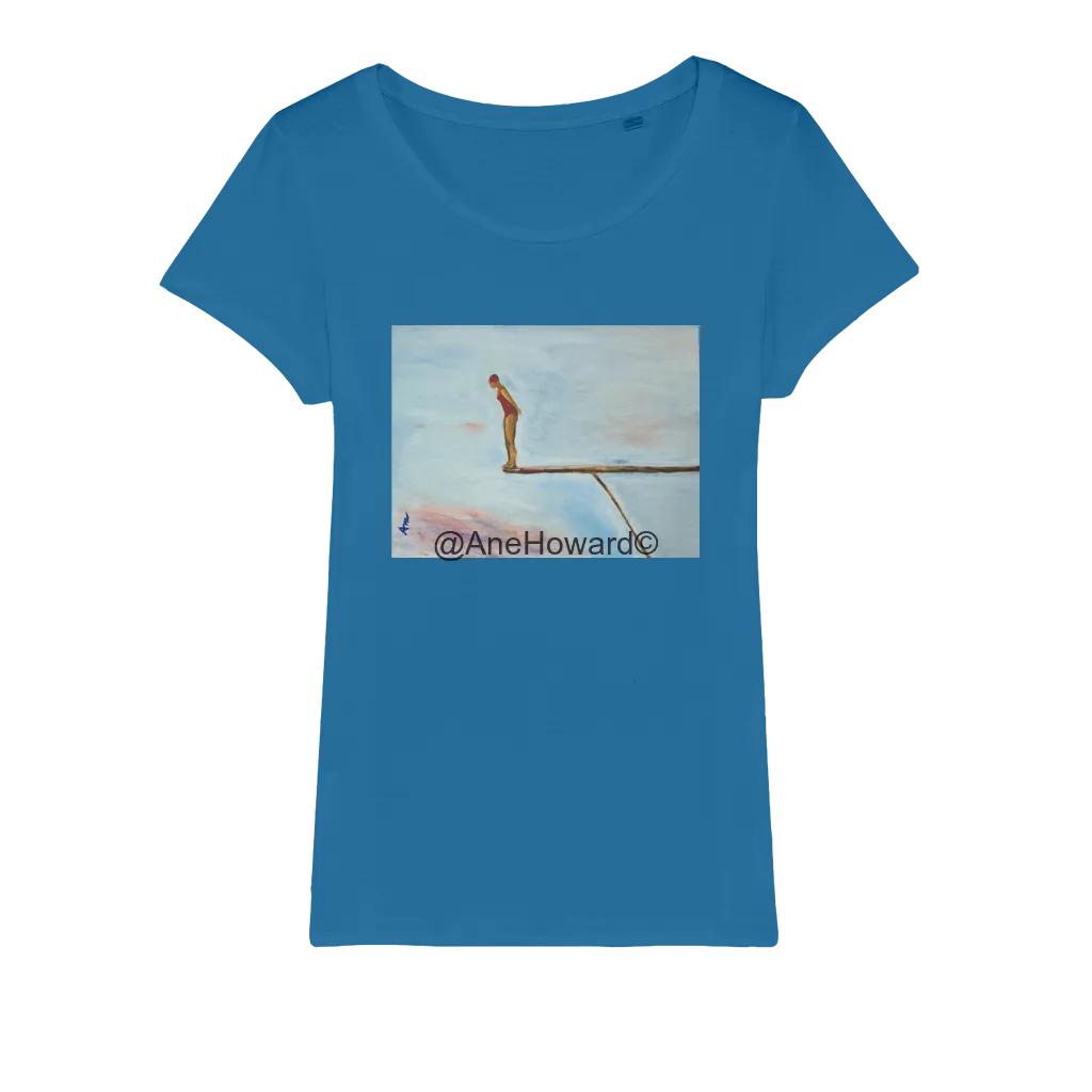 Diver 4 Organic Cotton Jersey Womens T-Shirt