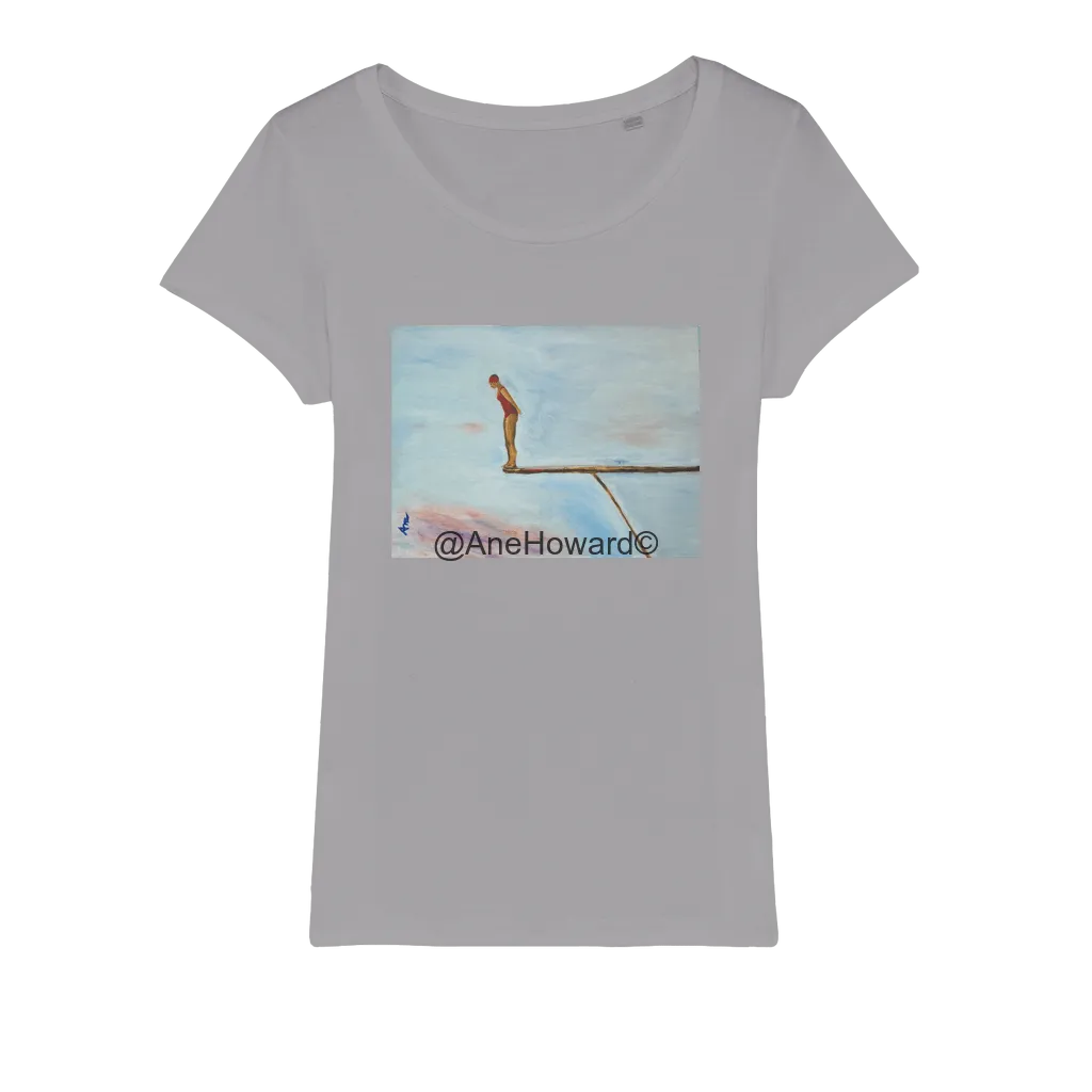 Diver 4 Organic Cotton Jersey Womens T-Shirt