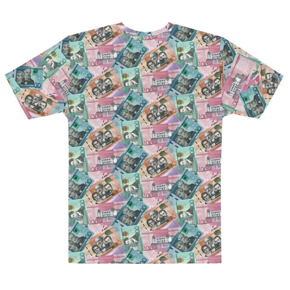 Dominican Pesos All-Over Men's T-shirt