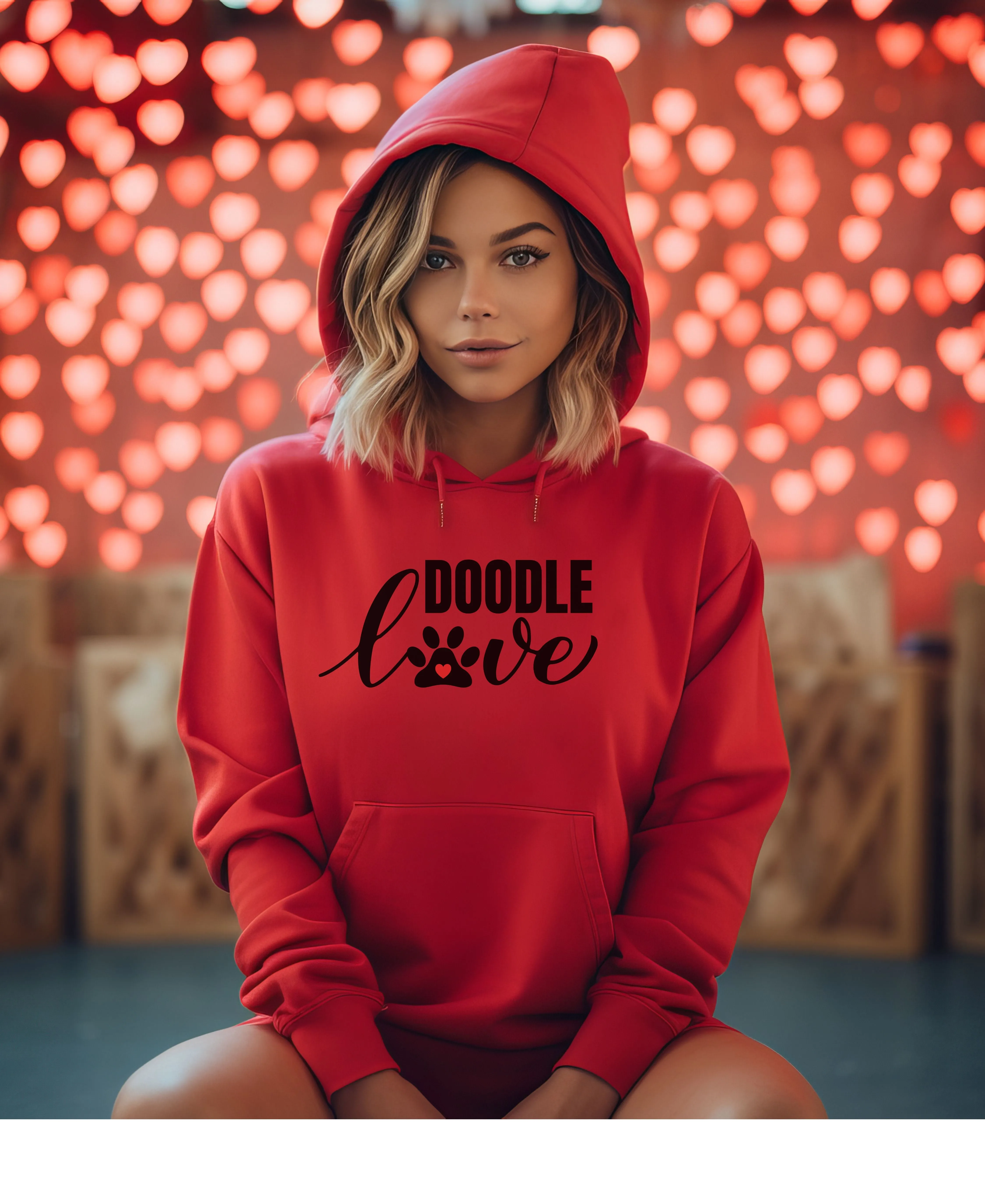 Doodle Love Hoodie