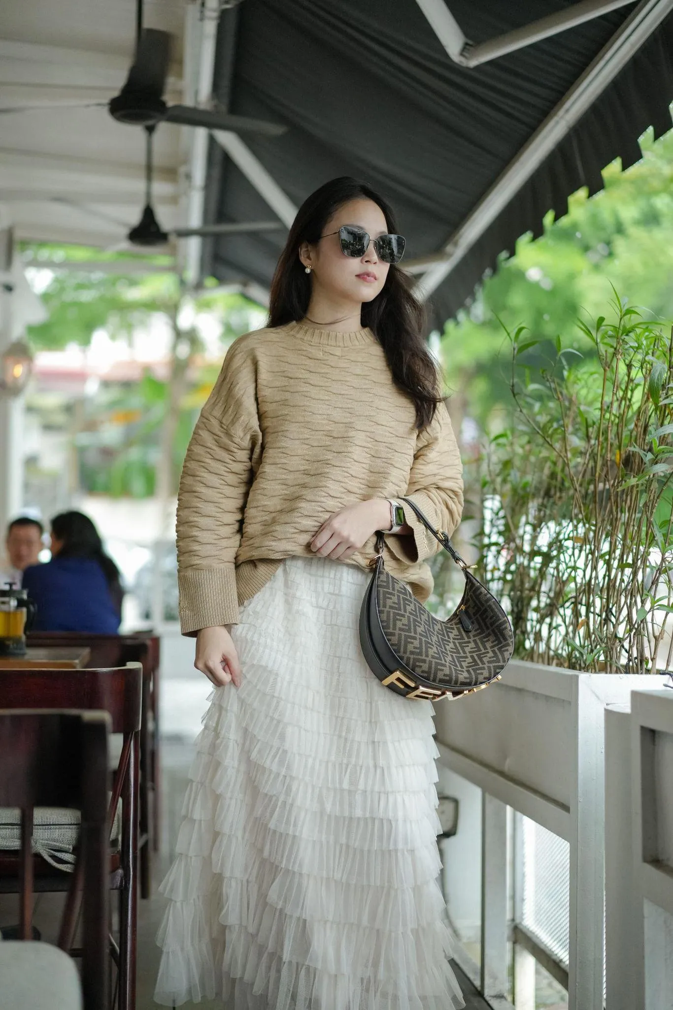 DREAM SKIRT IN PEARL
