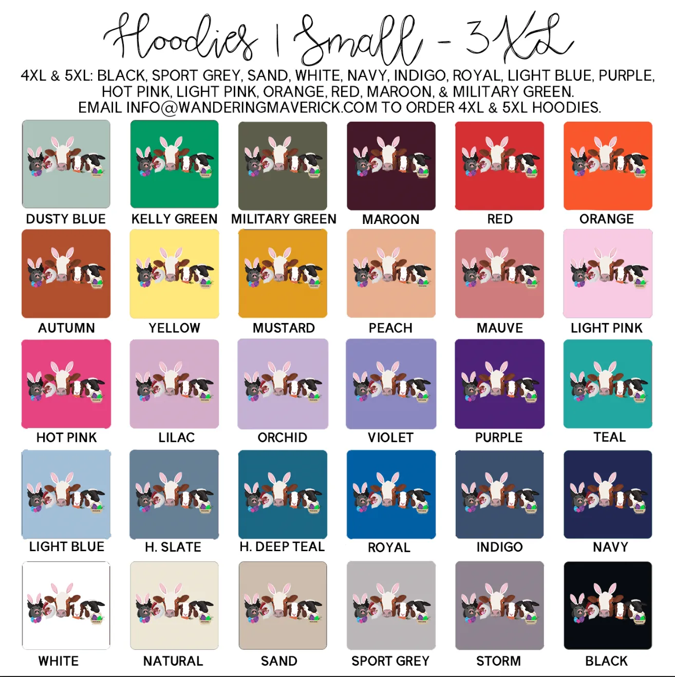 Easter Stock Hoodie (S-3XL) Unisex - Multiple Colors!