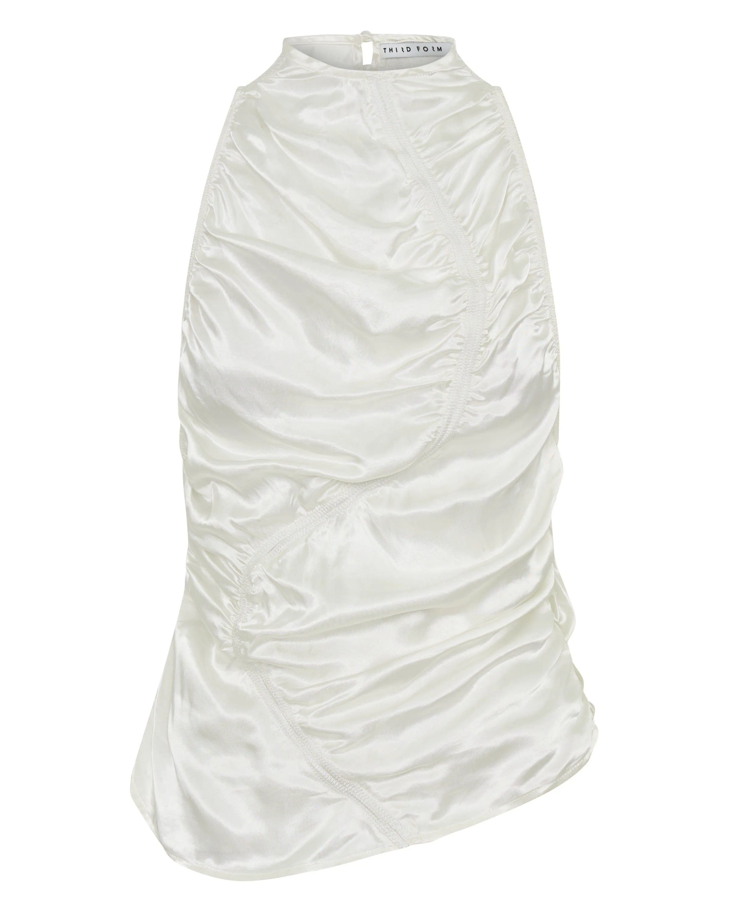 ELEMENTAL RUCHED TOP | WHITE
