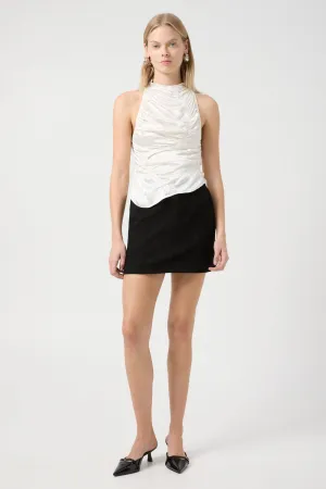ELEMENTAL RUCHED TOP | WHITE