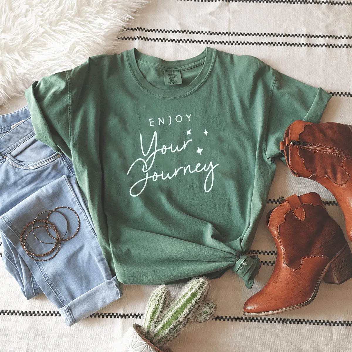 Enjoy Your Journey - Premium Wash Tee