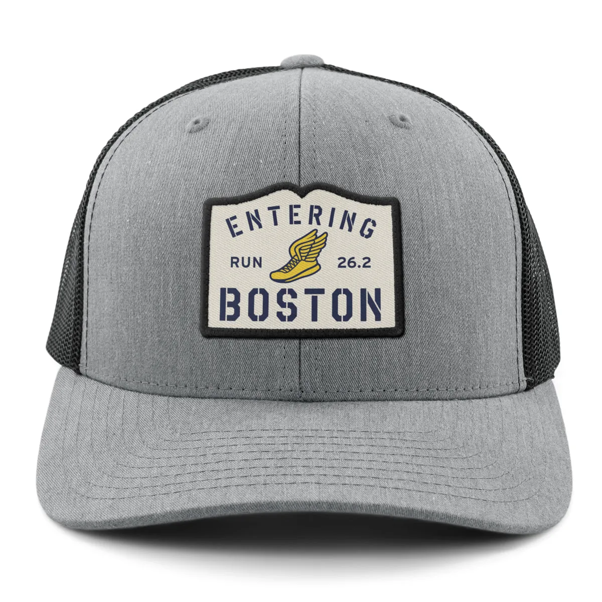 Entering Boston Run 26.2 Classic Snapback Trucker
