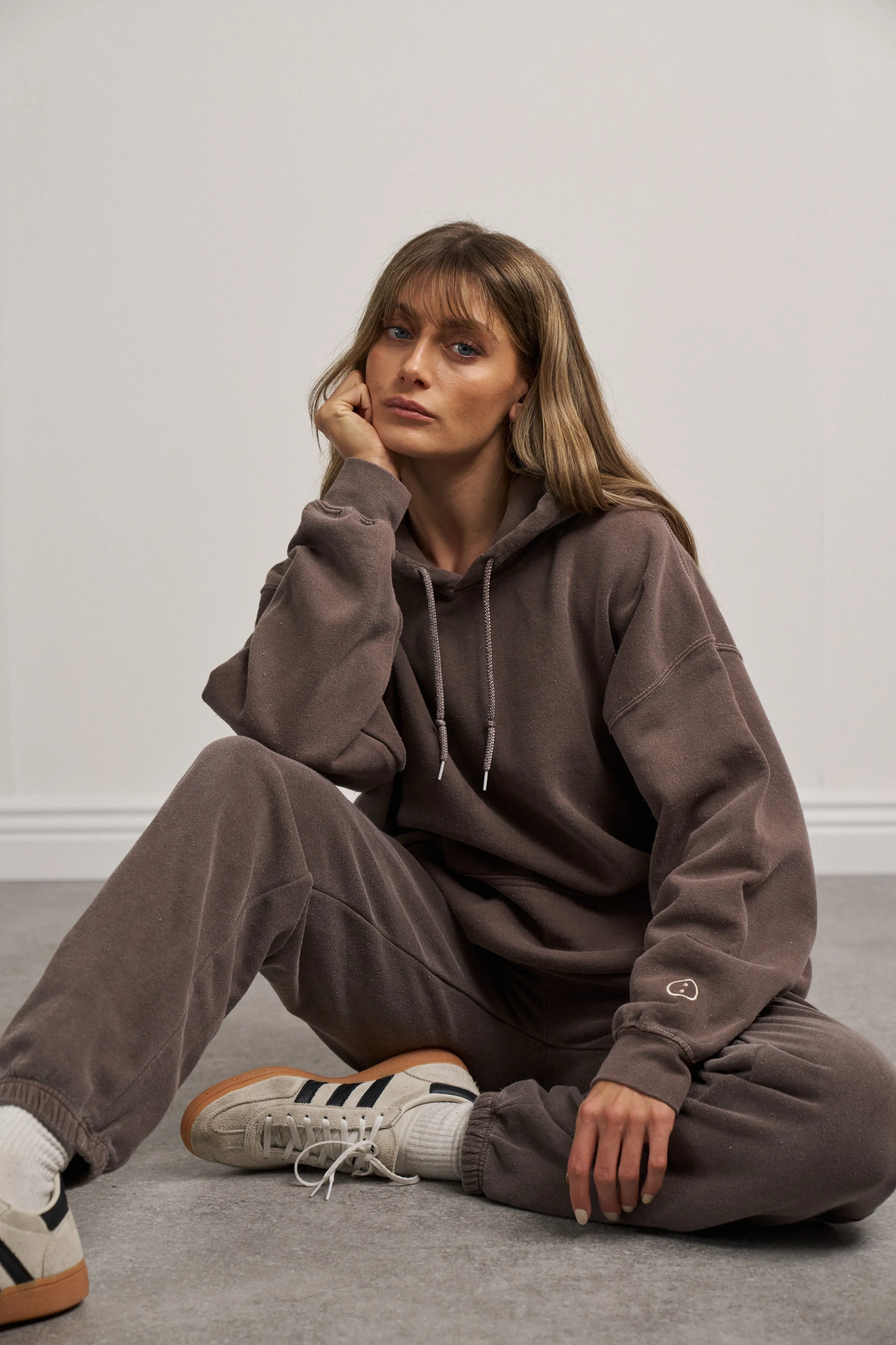 Essentials Vintage Washed Hoodie - Cocoa