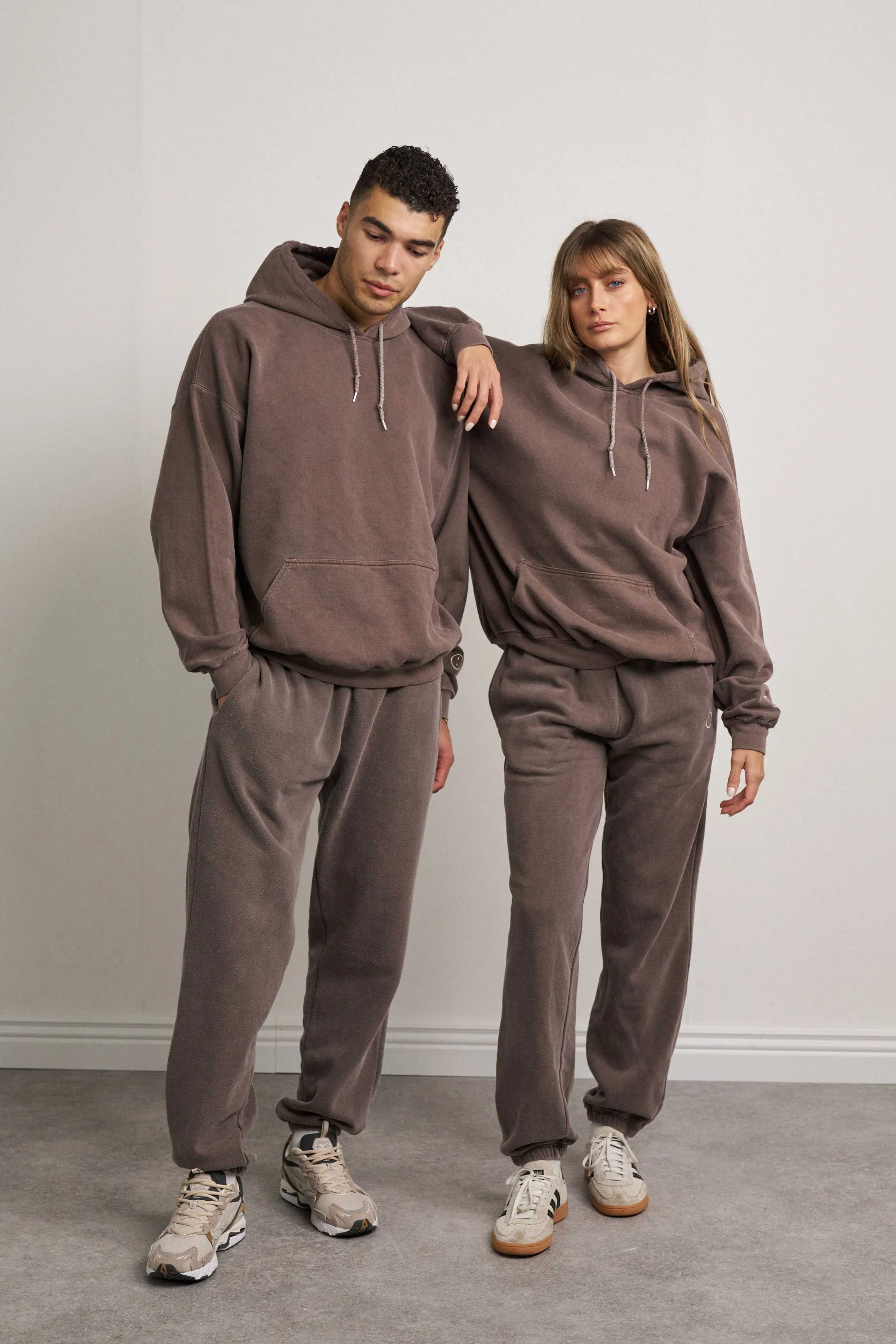 Essentials Vintage Washed Hoodie - Cocoa