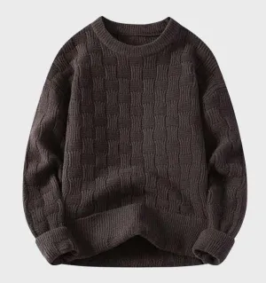Faelan - classic knitted men's jumper