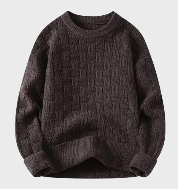 Faelan - classic knitted men's jumper