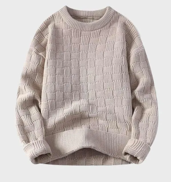Faelan - classic knitted men's jumper