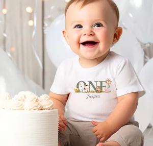 Farmyard Personalised Birthday T-Shirt - Choose your age