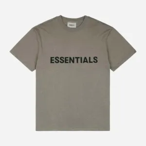 FEAR OF GOD ESSENTIALS  "TAUPE" T-SHIRT 2020