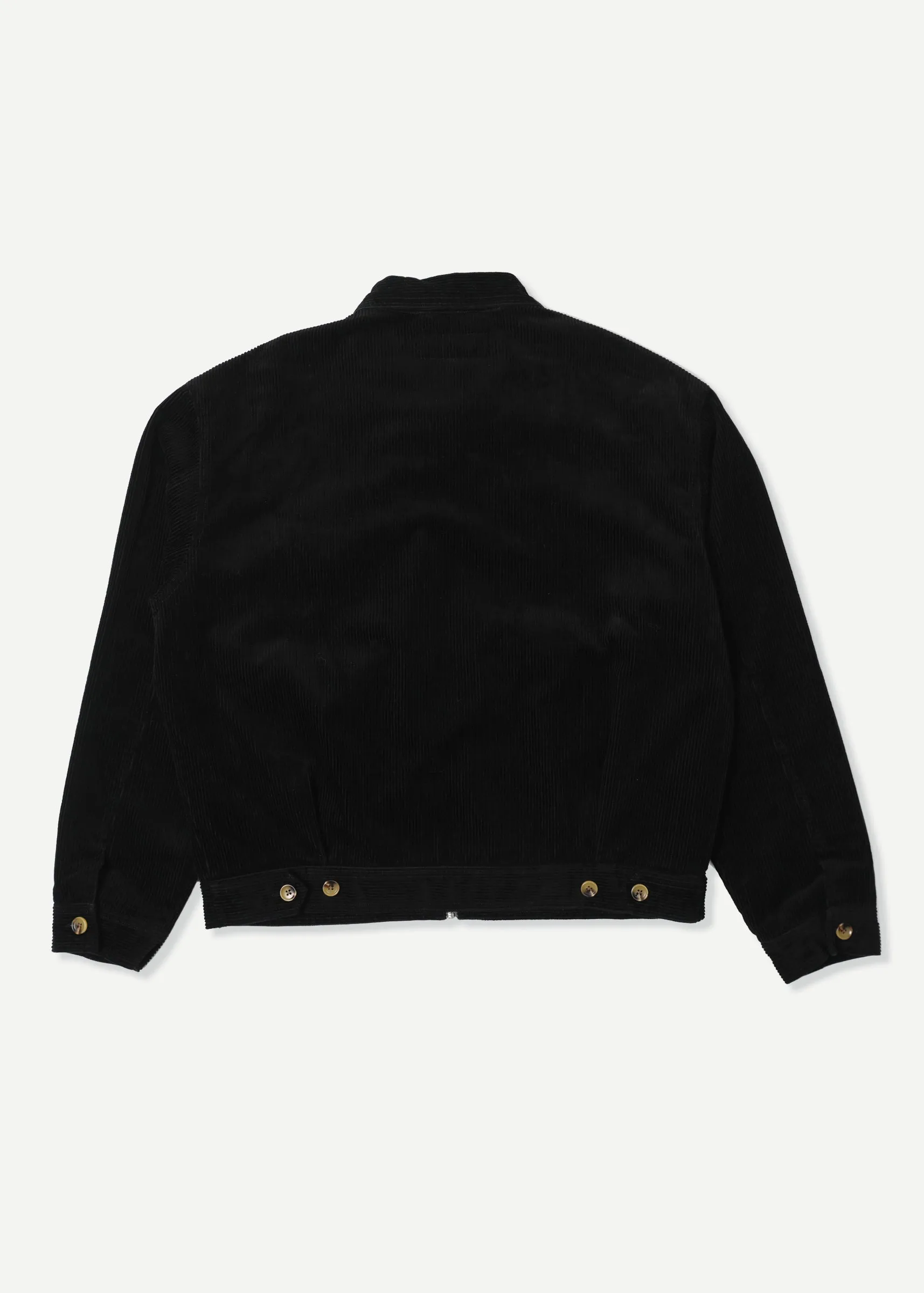 FEEBLE CORDUROY JACKET - BLACK