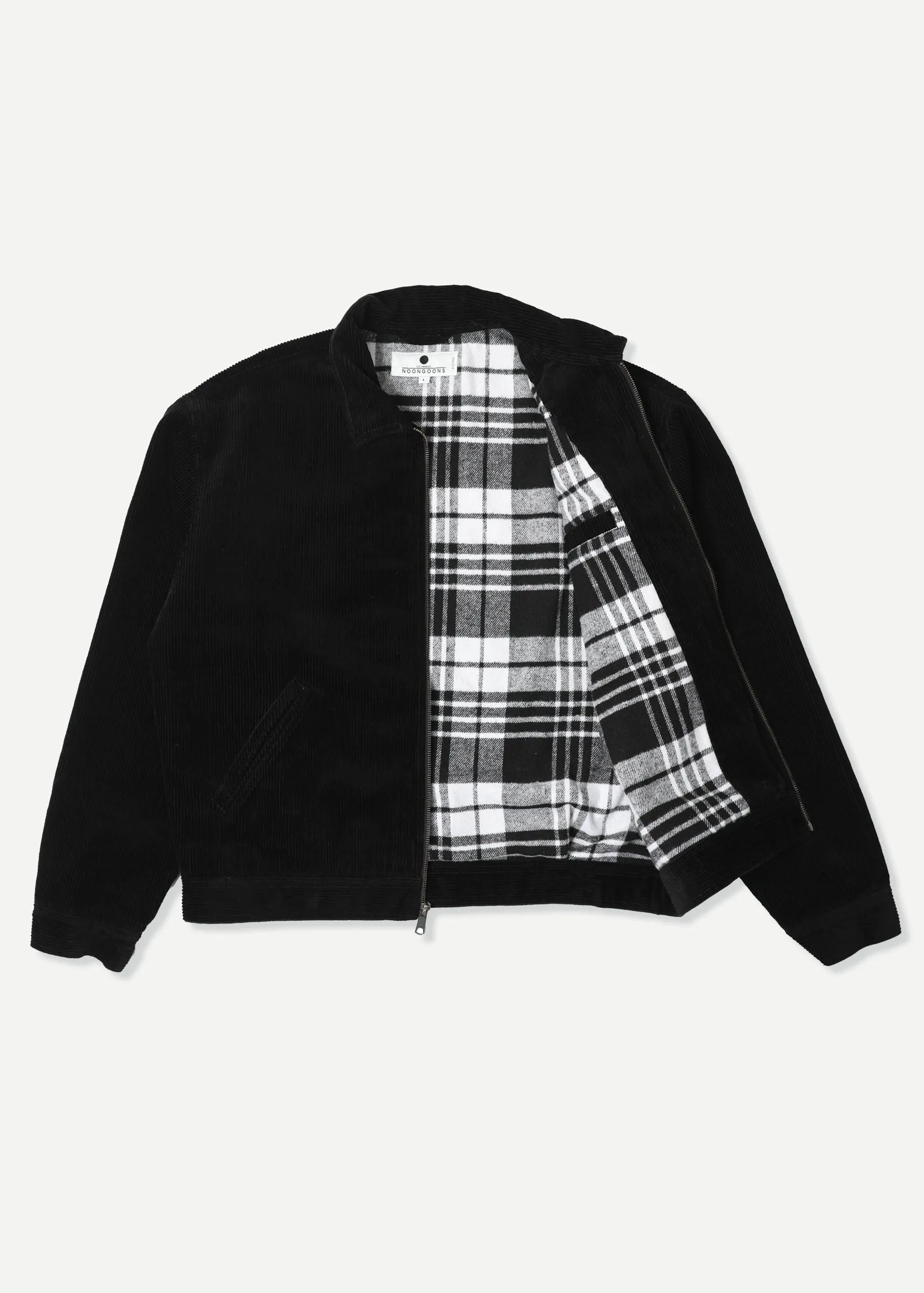 FEEBLE CORDUROY JACKET - BLACK