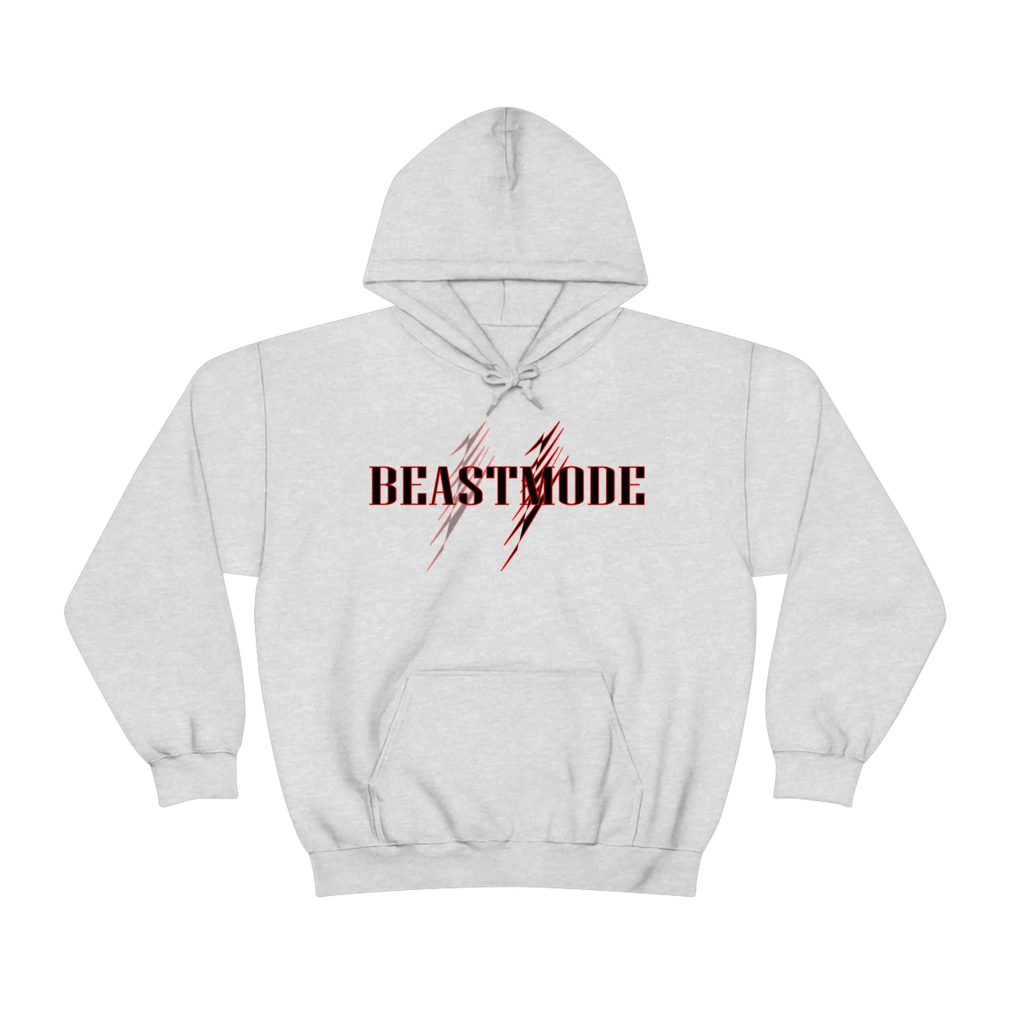 Fire Red Beastmode Fitness Hoodie