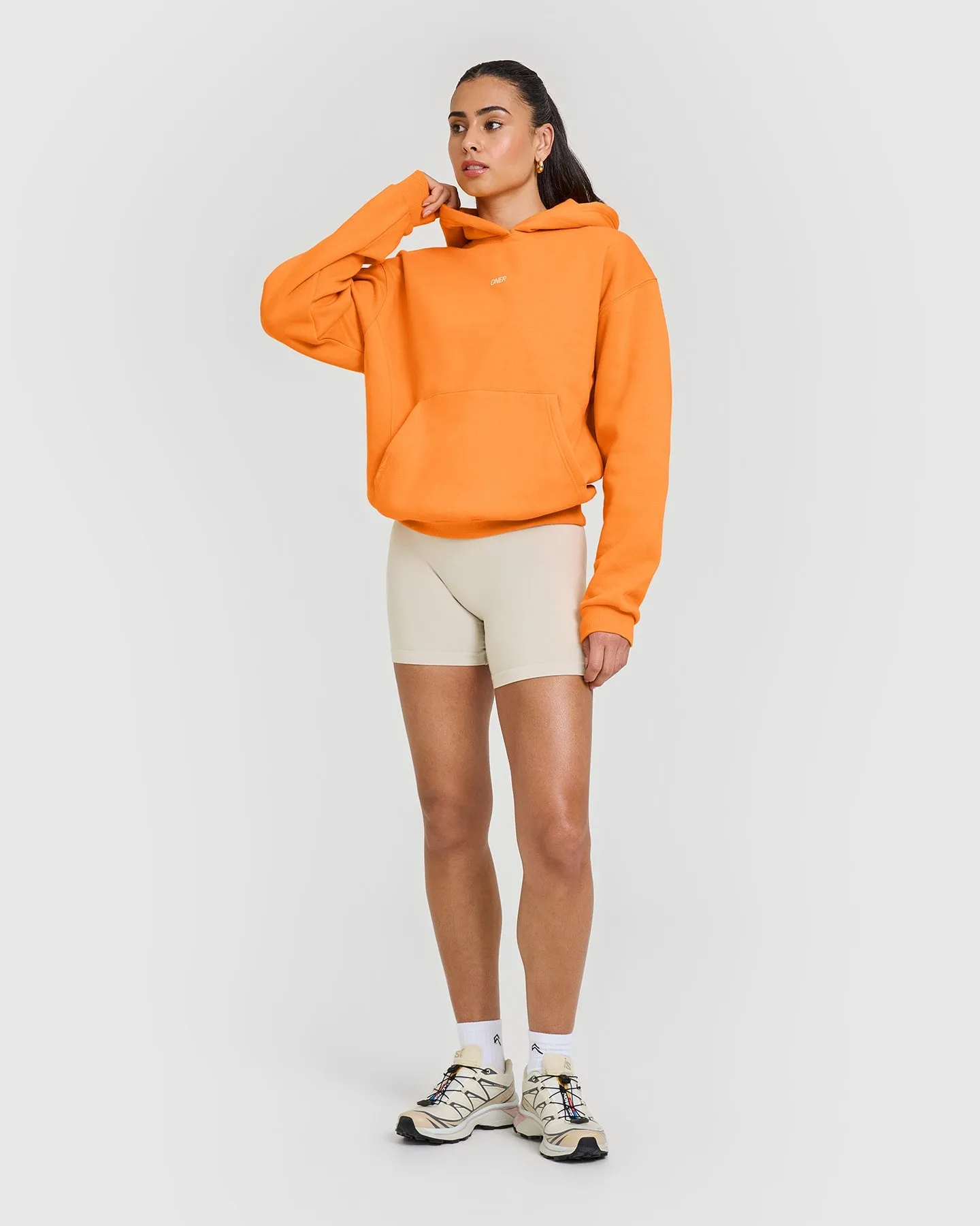 Foundations Raising the Bar Hoodie | Apricot Orange