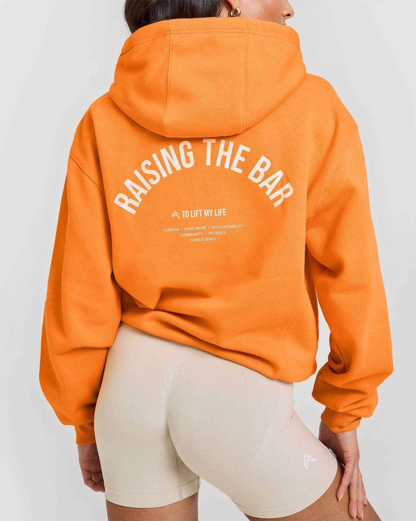 Foundations Raising the Bar Hoodie | Apricot Orange