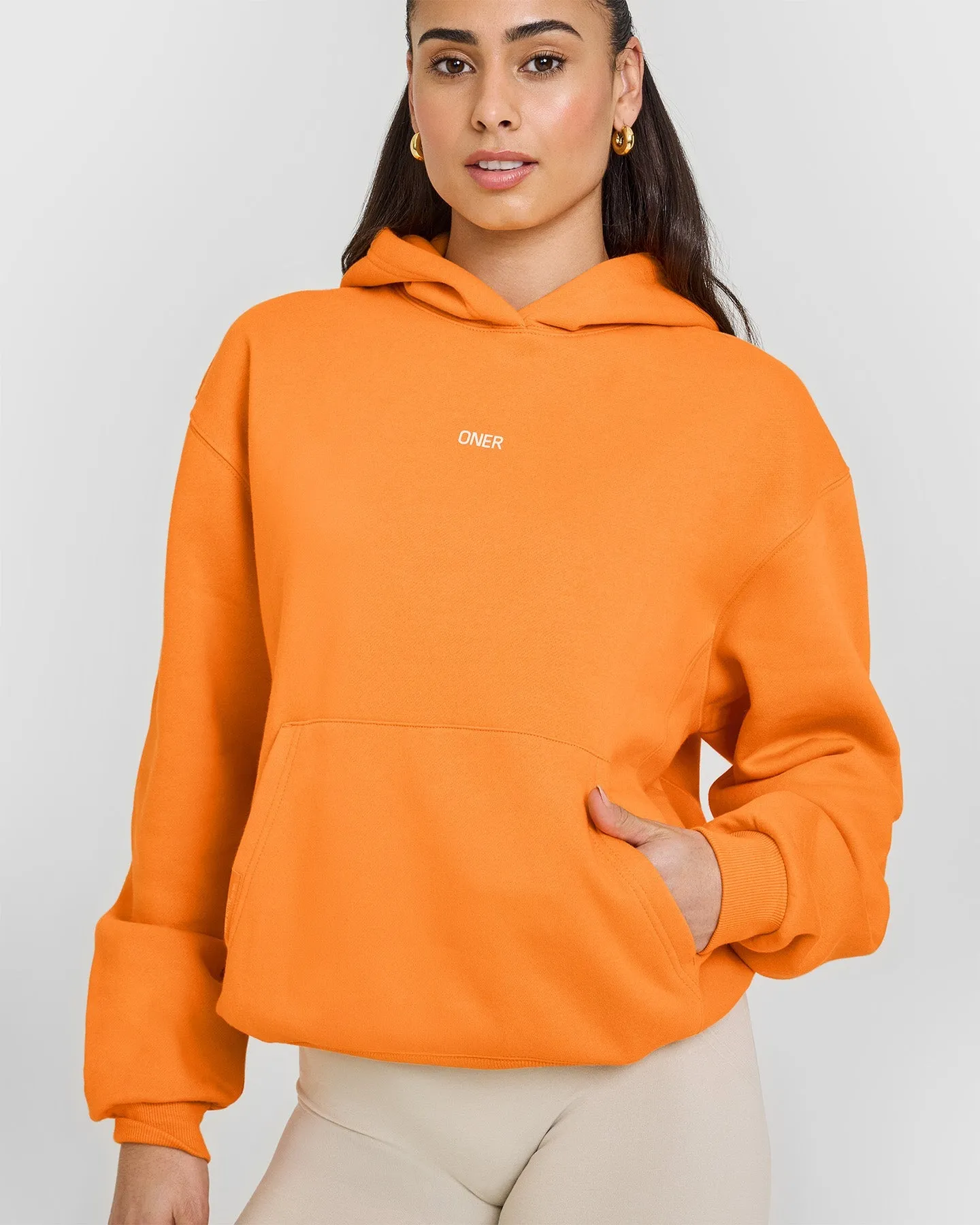 Foundations Raising the Bar Hoodie | Apricot Orange