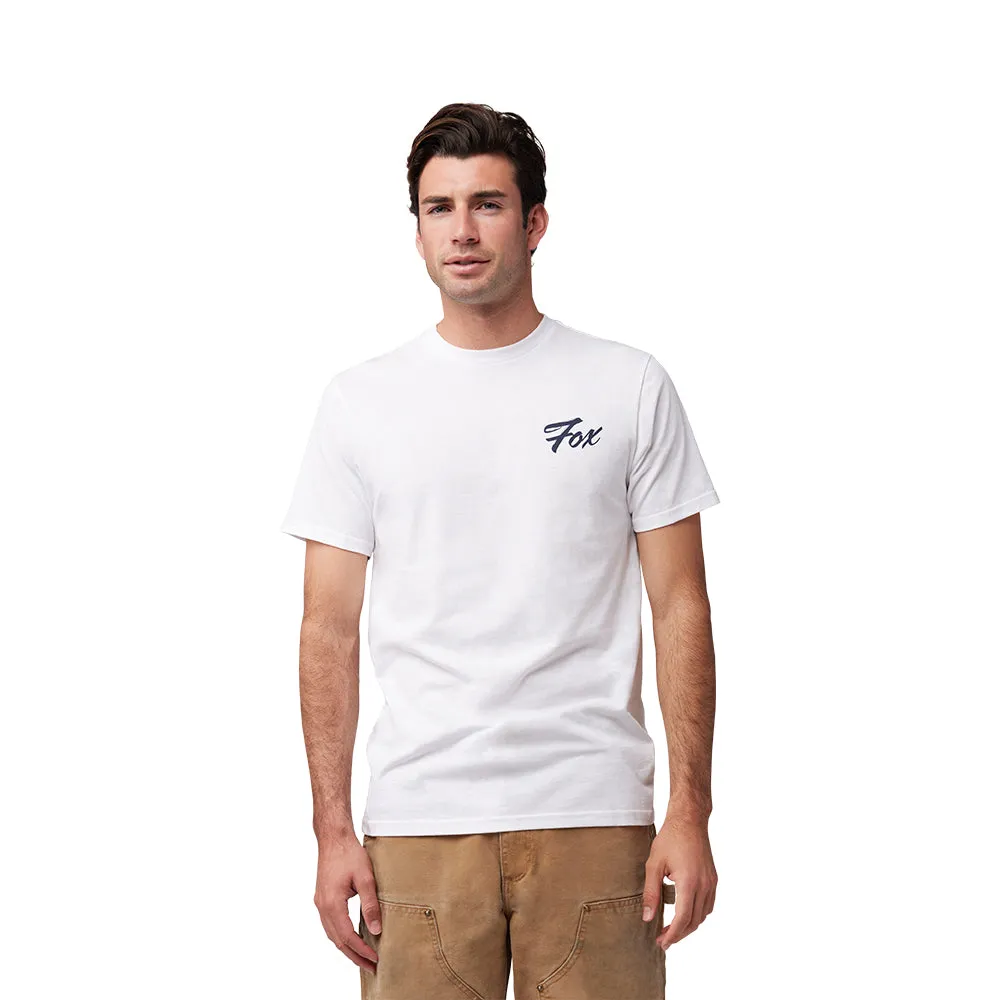 FOX SCRIPTED SS PREMIUM TEE [OPTIC WHITE]