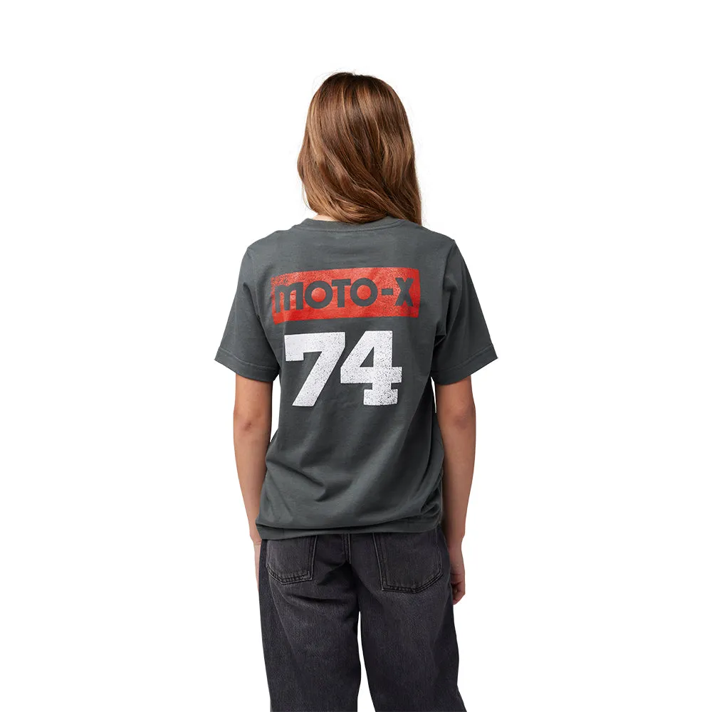FOX YOUTH 74 SS TEE [DARK SHADOW]