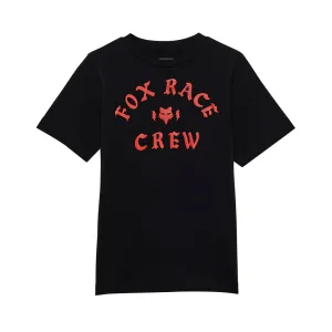 Fox Youth Race Crew Ss Tee - Black