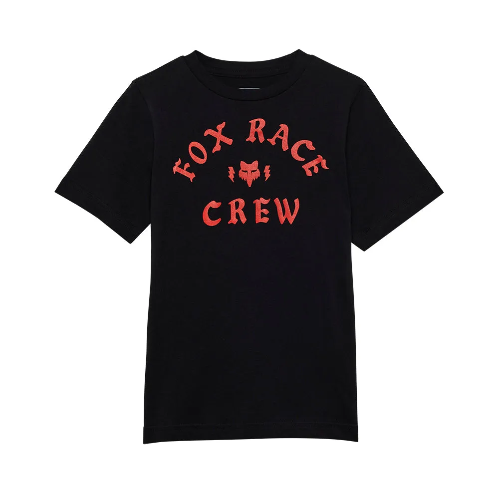 Fox Youth Race Crew Ss Tee - Black