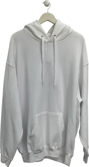 Fruit of the Loom White Classic Hoodie UK XXXL