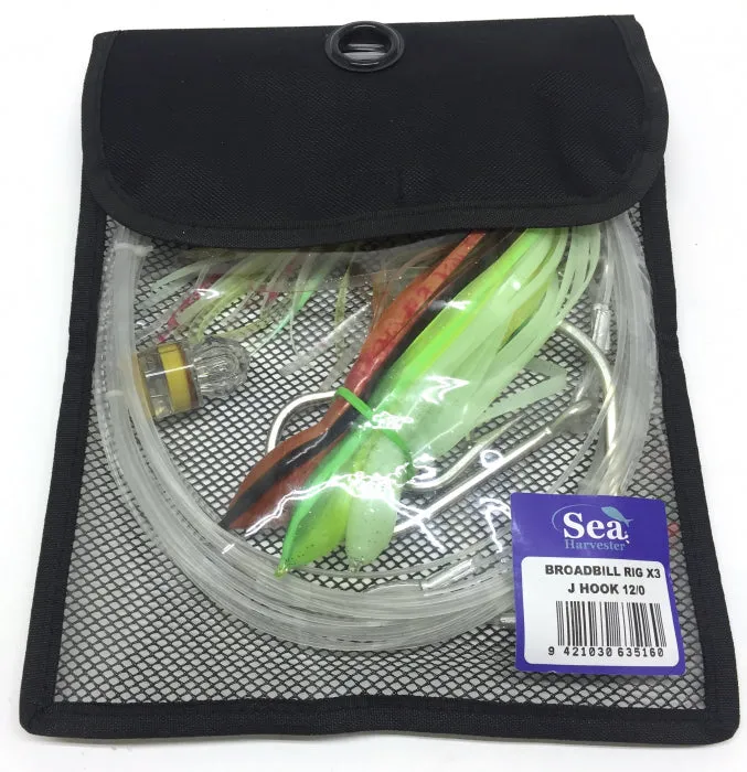 Game Rig Pack 12-0 J Hooks with Light Qty: 3