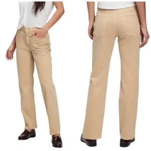 GAP Mid Rise '90s Loose Low Stretch Jeans with Washwell in Khaki Tan