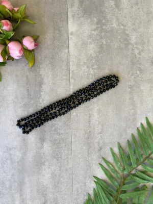 Gemma Necklace in Onyx