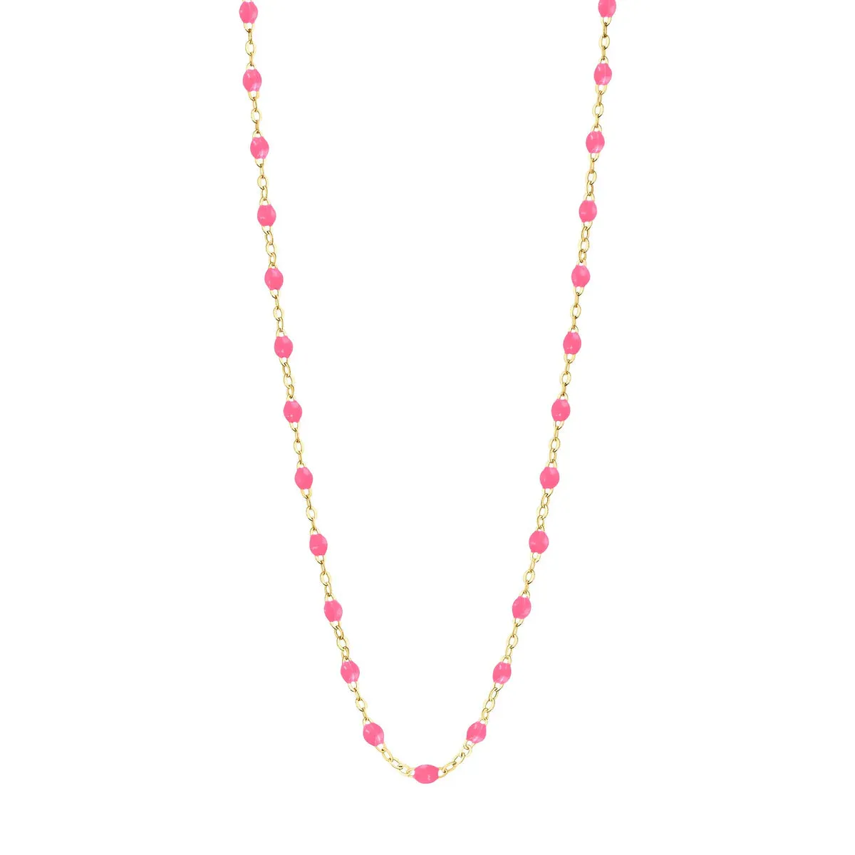 Gigi Clozeau Classic Necklace Pink & Yellow Gold