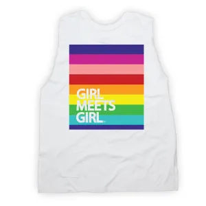 GIRL MEETS GIRL® Pride Muscle Tank