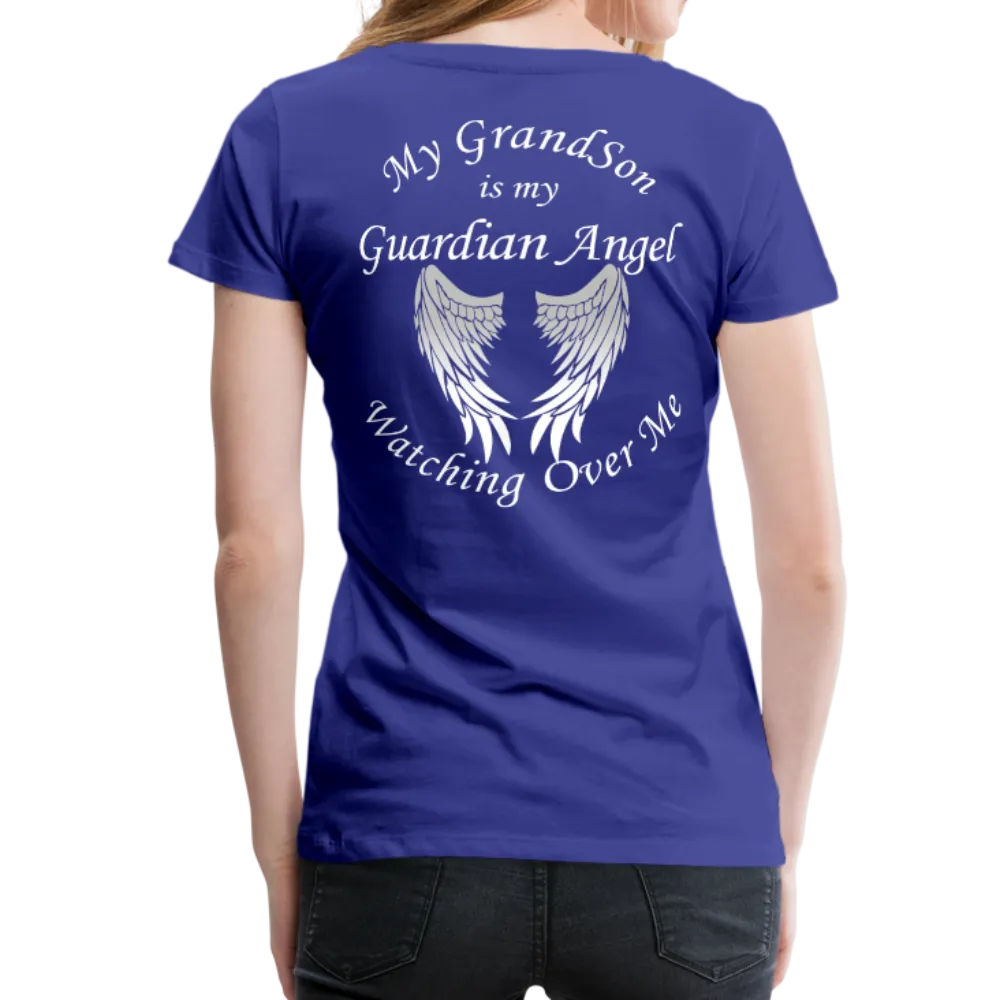Grandson Guardian Angel Women’s Premium T-Shirt (CK1472W)