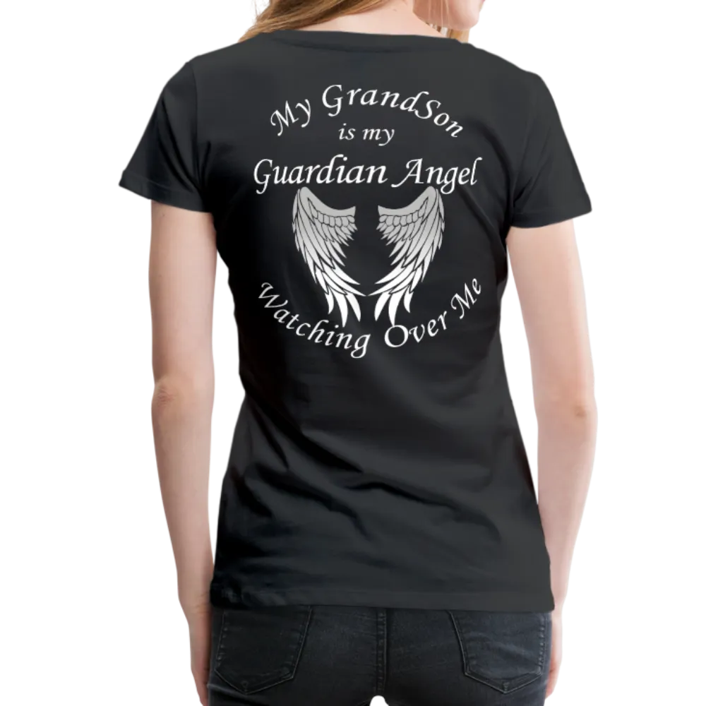 Grandson Guardian Angel Women’s Premium T-Shirt (CK1472W)